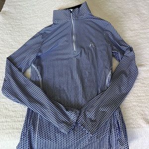 Rhoback lone star quarter zip - women xs